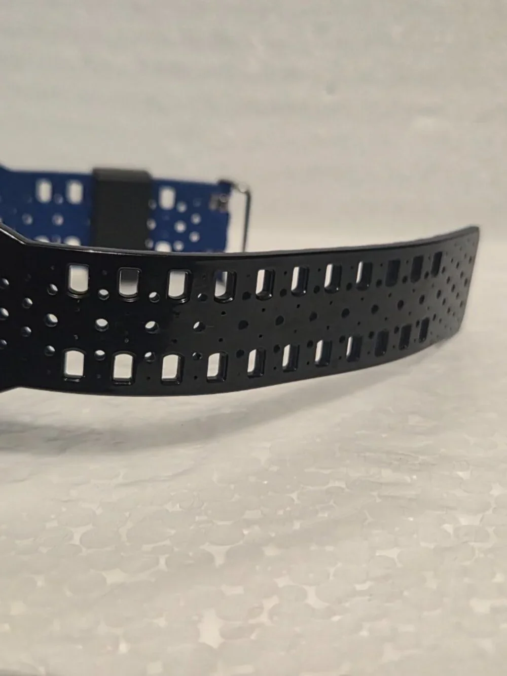 Casio G Shock Gloss Black and blue